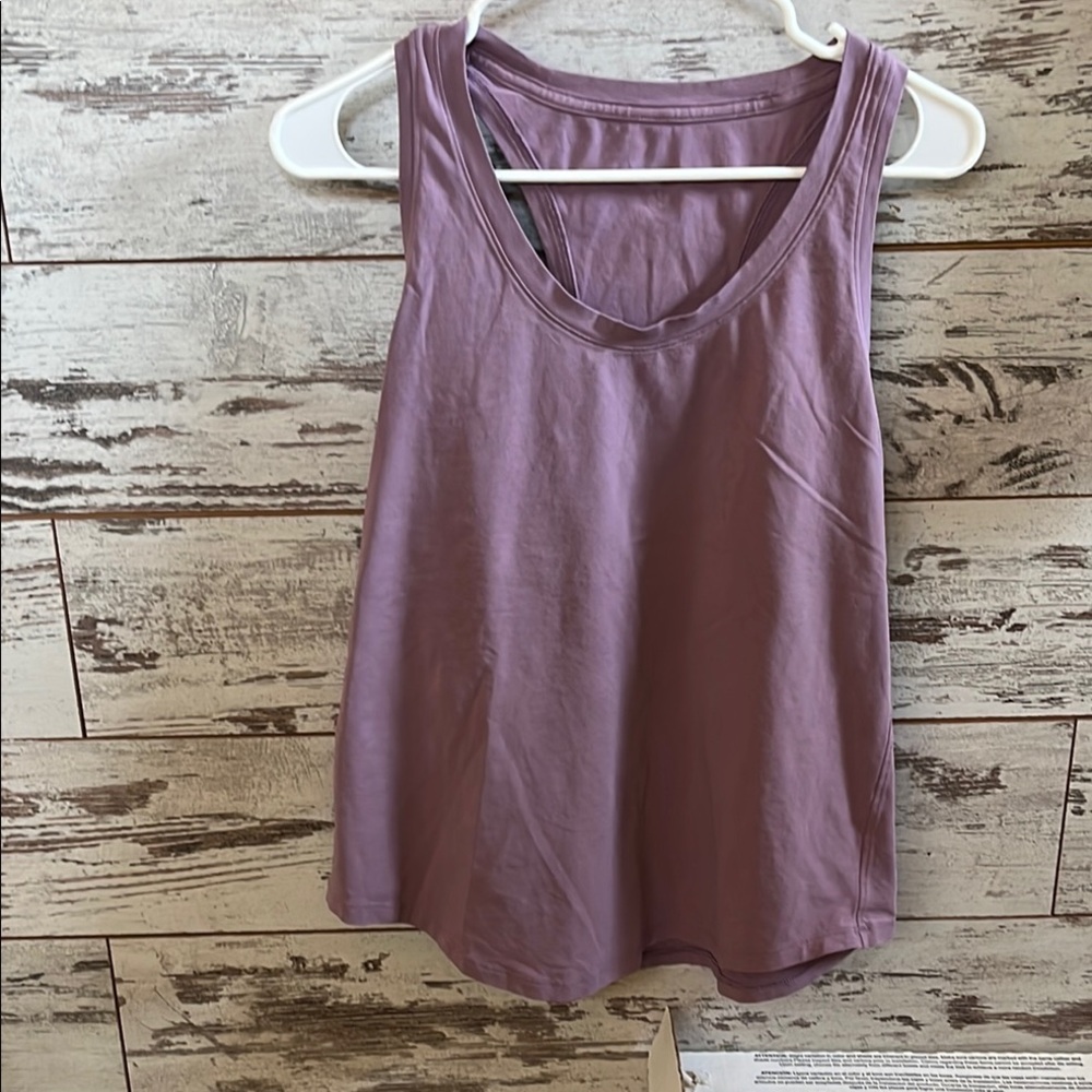 Lululemon Athletica Purple Sleeveless Relaxed Tank Top